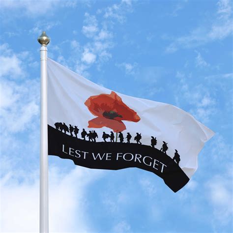 flags lest we forget
